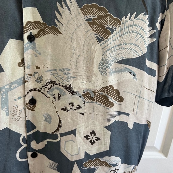 All Saints Collard Short Sleeve - Picture 3 of 3